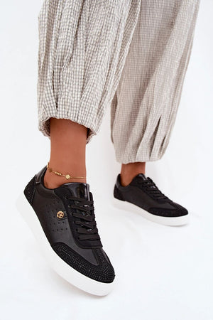 Sportovní boty na platformě model 228740 Step in style
