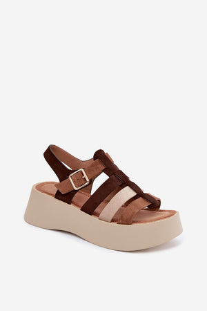 Sandy na platformě model 228950 Step in style