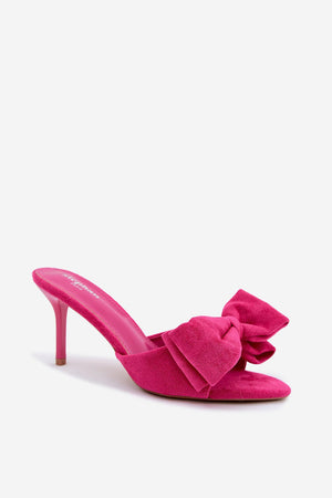 Klapky na podpatku model 228993 Step in style