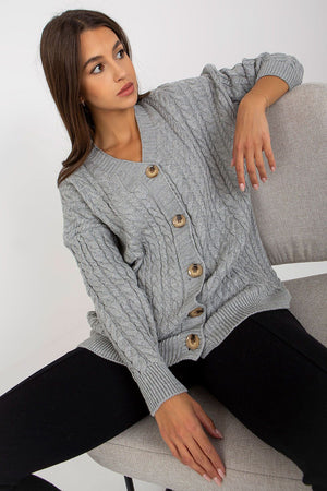 Svetr na zapínání model 170544 Rue Paris