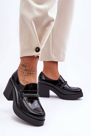 Polobotky na podpatku model 183962 Step in style