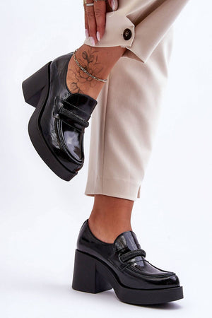 Polobotky na podpatku model 183962 Step in style