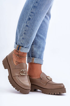 Polobotky na podpatku model 186415 Step in style