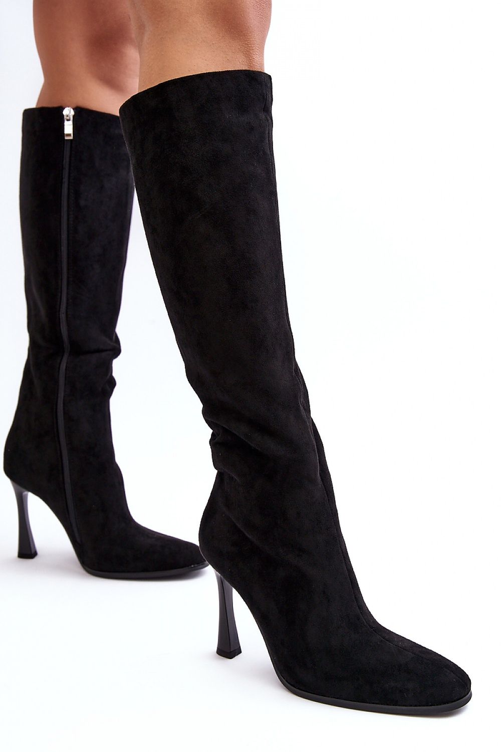  Kozačky na podpatku  model 188529 Step in style 