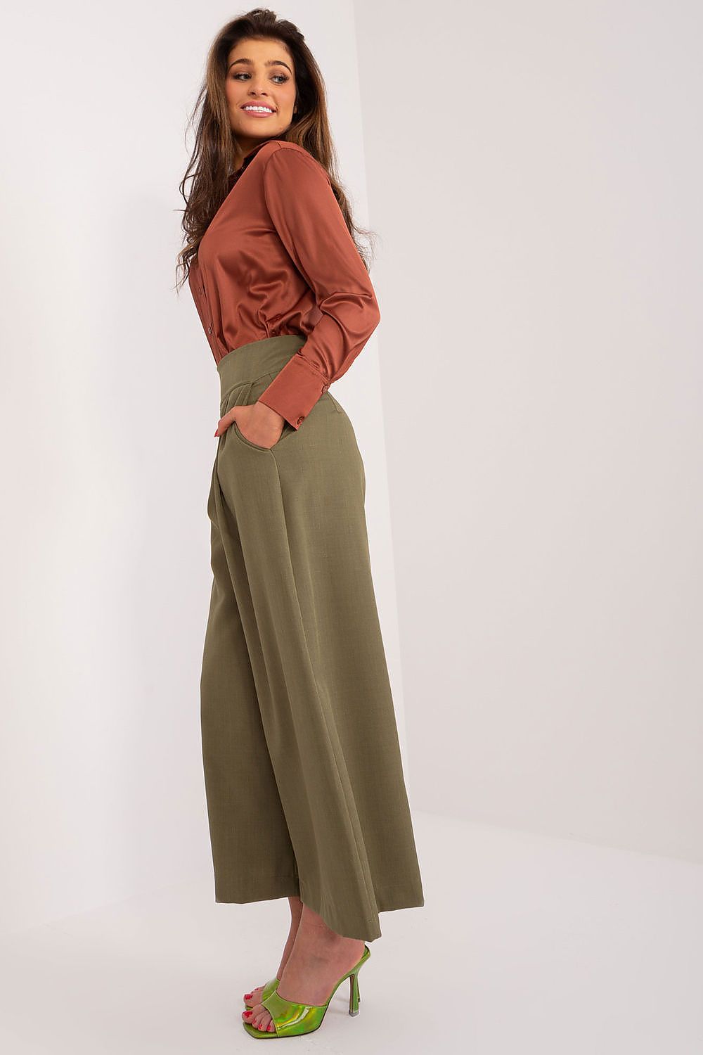  Dámské kalhoty  model 192507 Italy Moda 