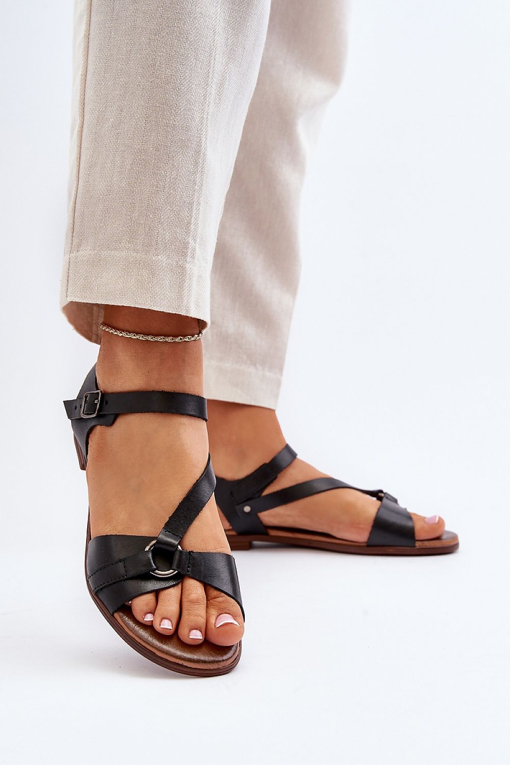  Sandály  model 193948 Step in style 