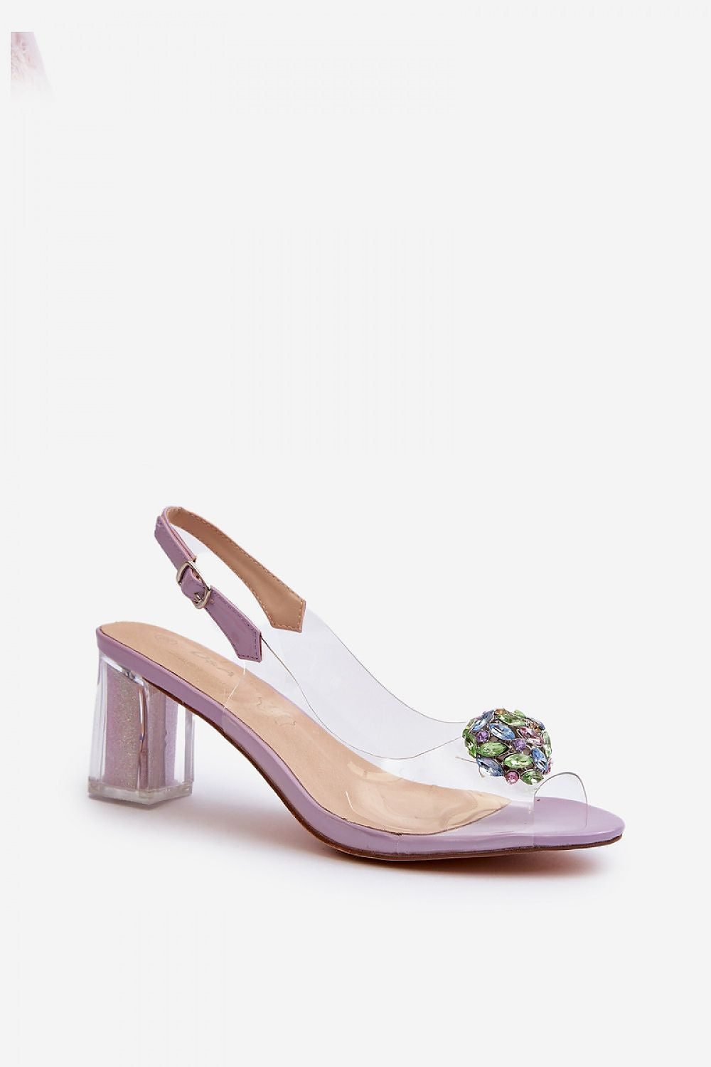  Sandály na podpatku  model 195423 Step in style 
