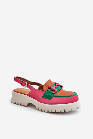  Sandály na podpatku  model 195558 Step in style 