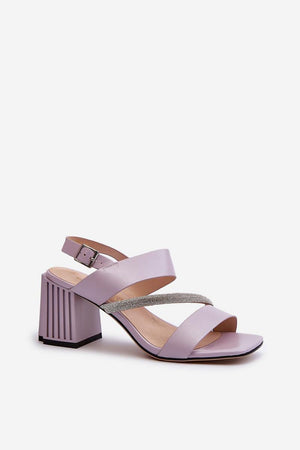  Sandály na podpatku  model 196644 Step in style 