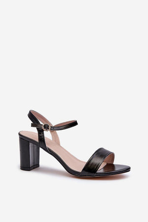  Sandály na podpatku  model 197084 Step in style 