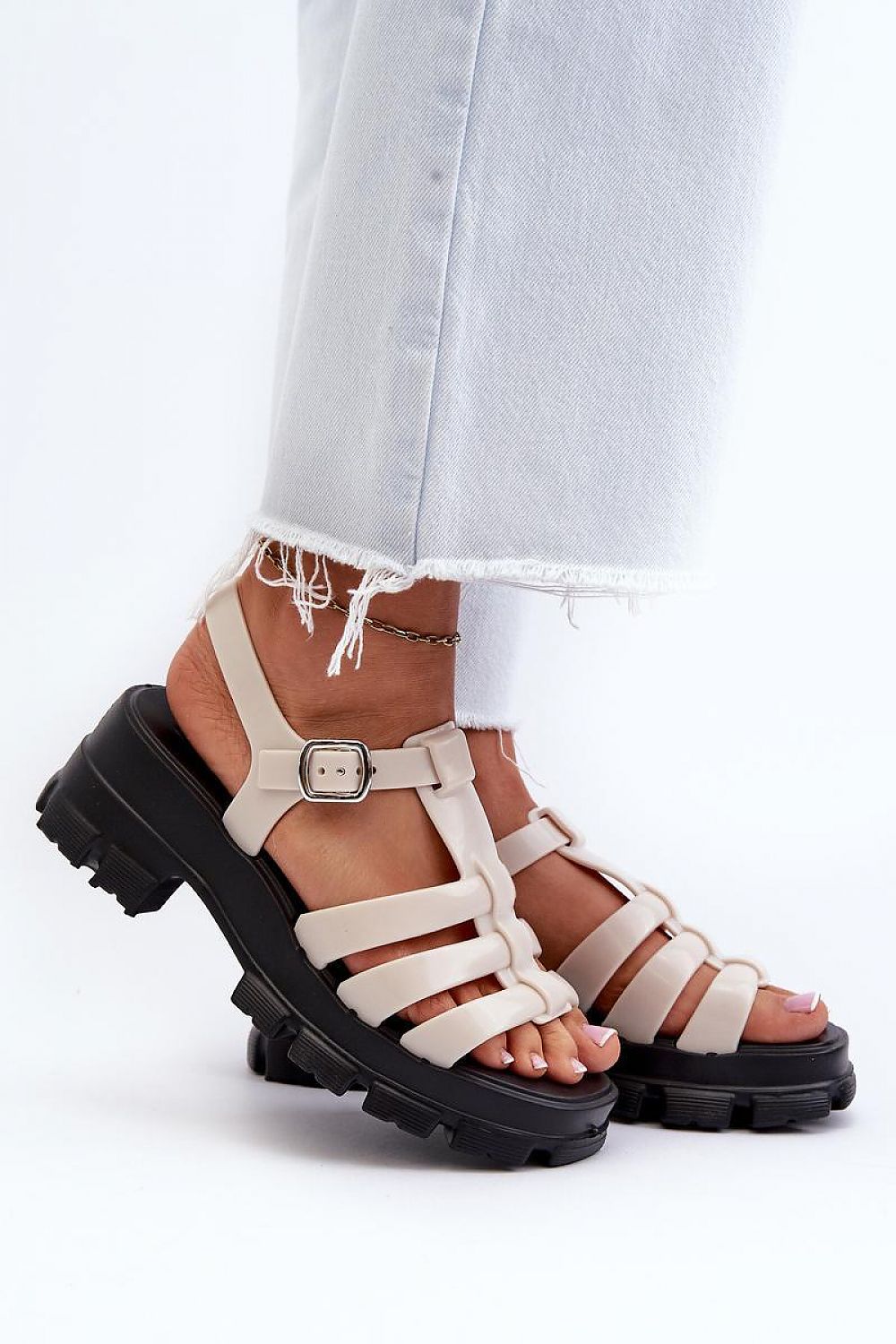  Sandály  model 198044 Step in style 