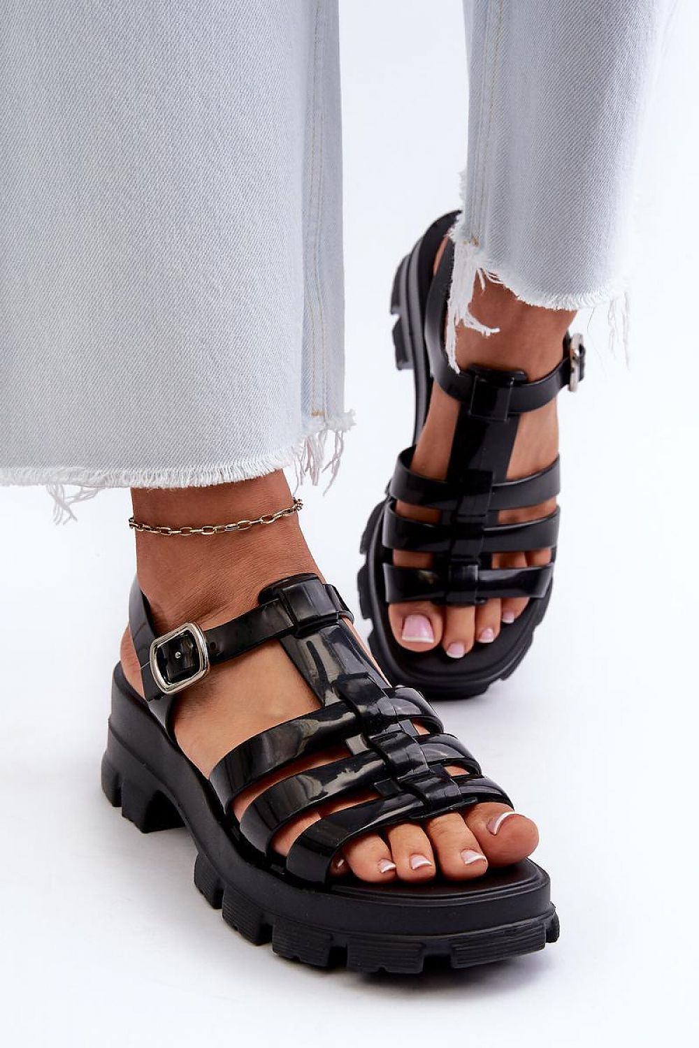  Sandály  model 198045 Step in style 