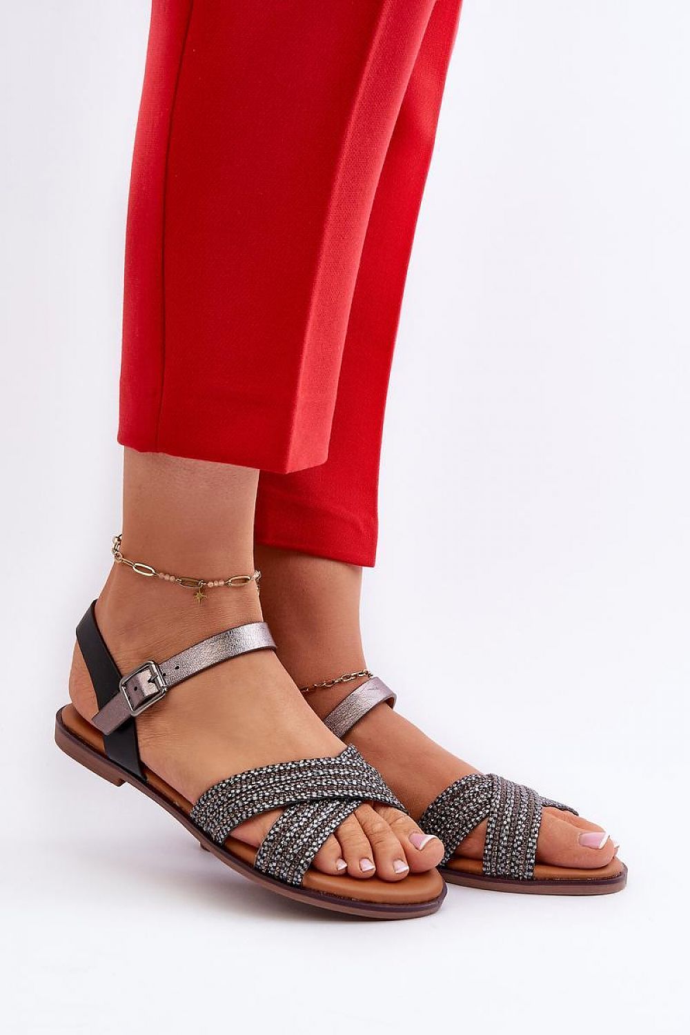  Sandály  model 198046 Step in style 