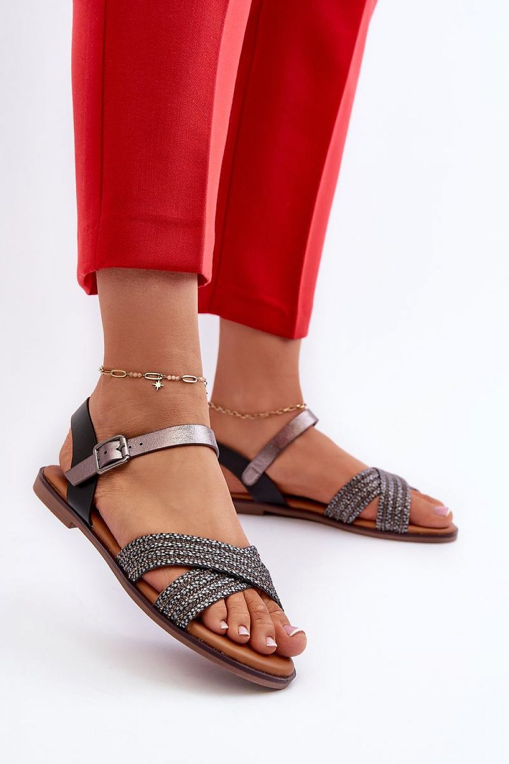  Sandály  model 198046 Step in style 