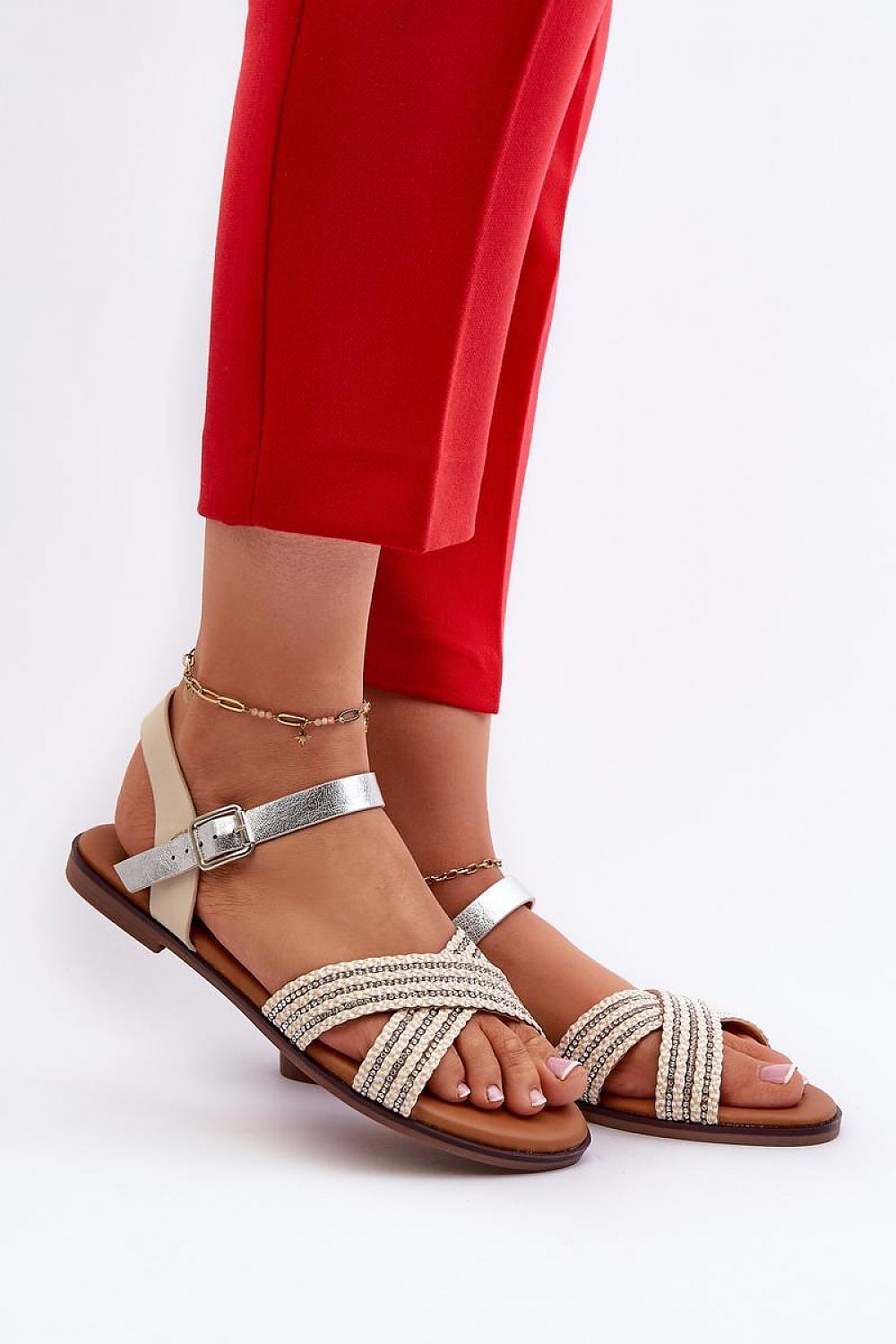  Sandály  model 198047 Step in style 