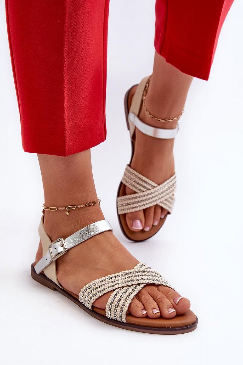  Sandály  model 198047 Step in style 
