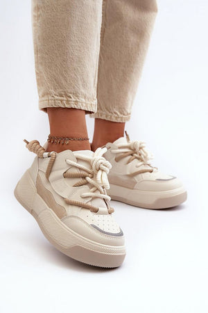  Sportovní boty na platformě model 198214 Step in style 