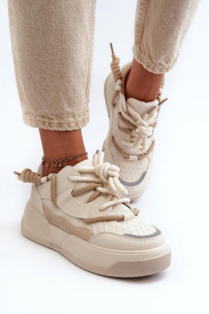  Sportovní boty na platformě model 198214 Step in style 