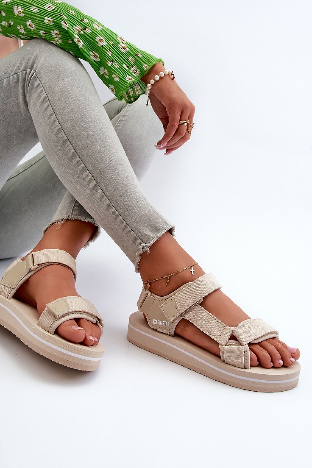  Sandály  model 198856 Step in style 