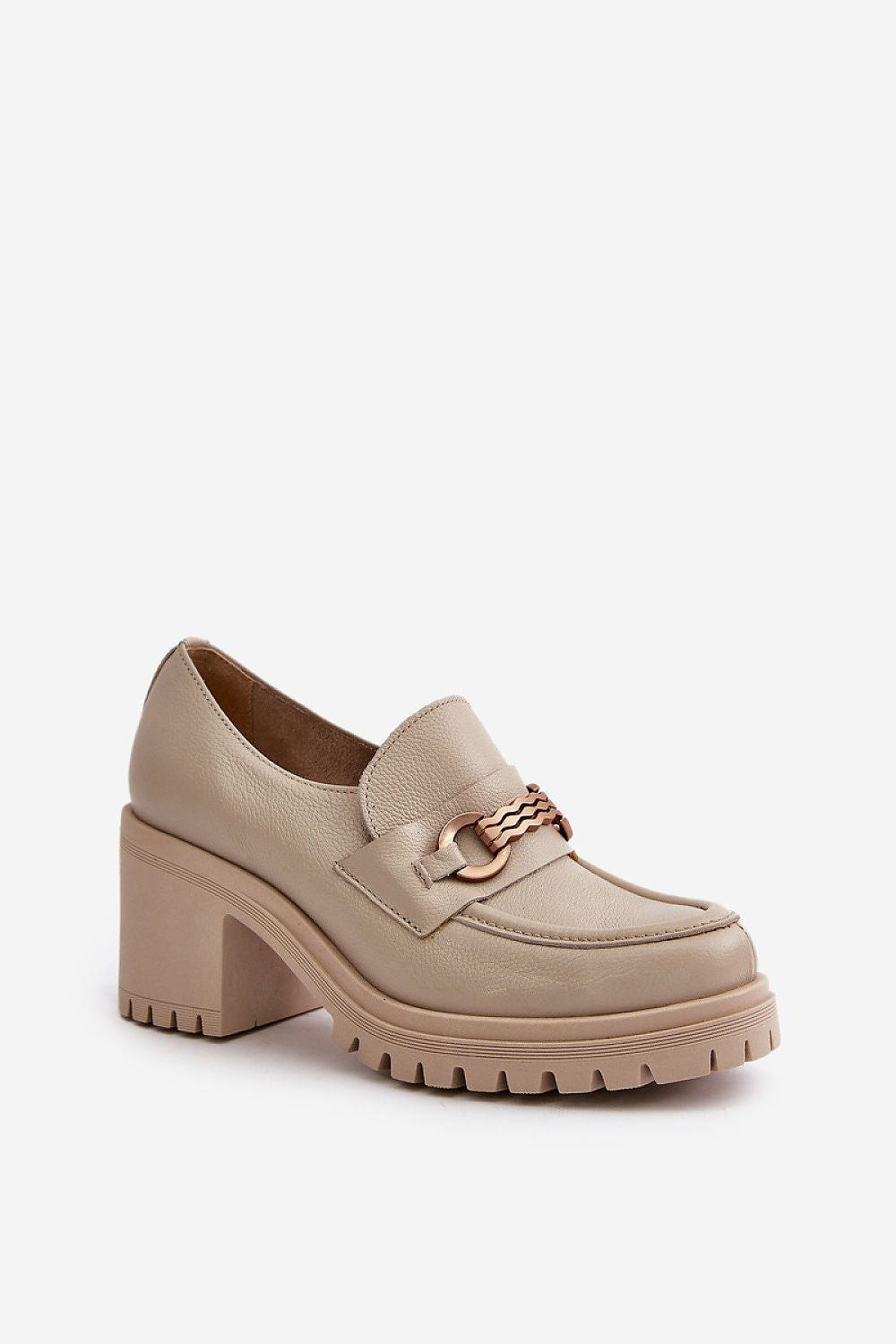  Polobotky na podpatku  model 199811 Step in style 