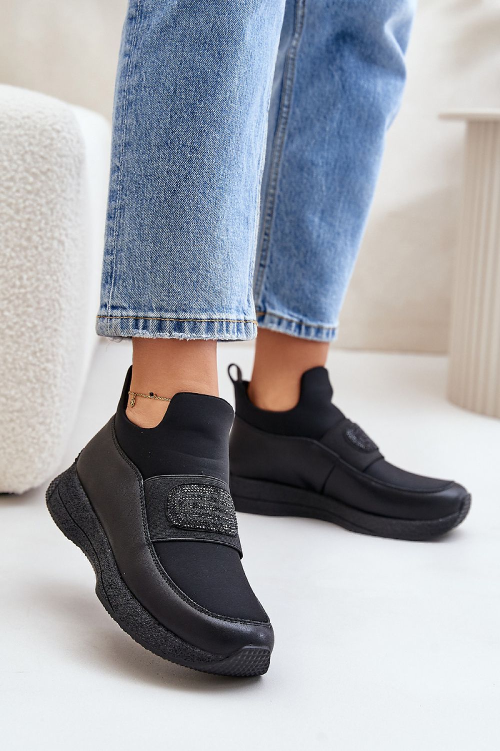  Sportovní boty na platformě model 201053 Step in style 