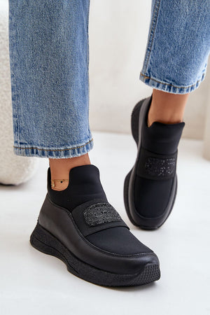  Sportovní boty na platformě model 201053 Step in style 