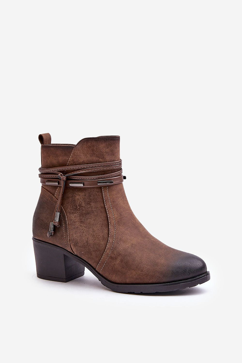  Boty na podpatku  model 201545 Step in style 