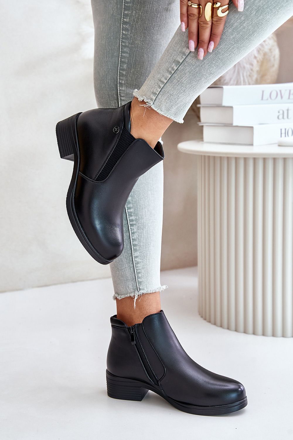  Boty na podpatku  model 201683 Step in style 