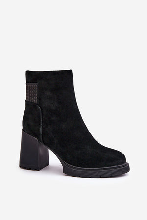  Boty na podpatku  model 201684 Step in style 