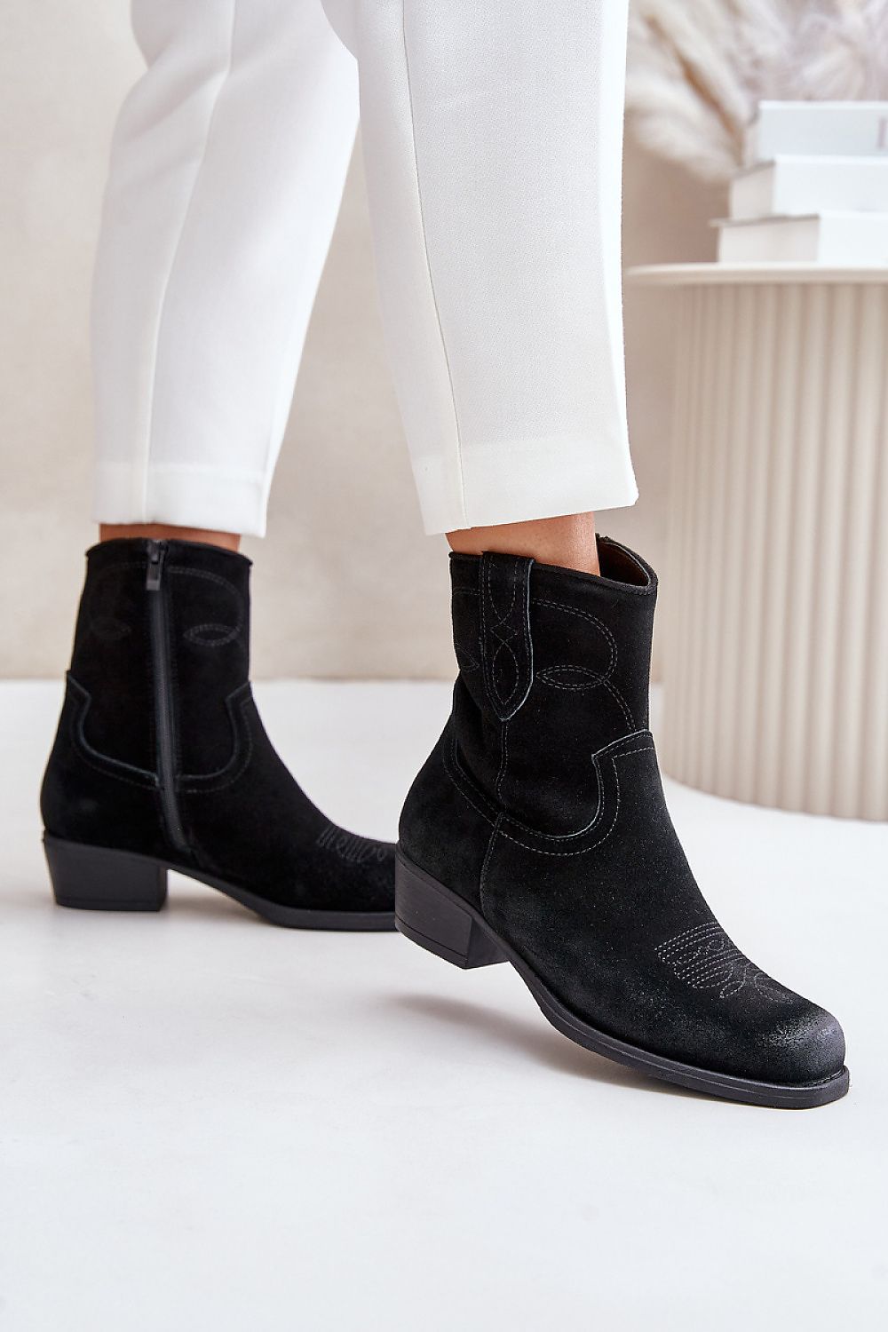  Boty na podpatku  model 201694 Step in style 