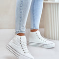  Tenisky na platformě model 201921 Step in style 