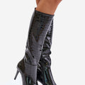  Kozačky na podpatku  model 202608 Step in style 