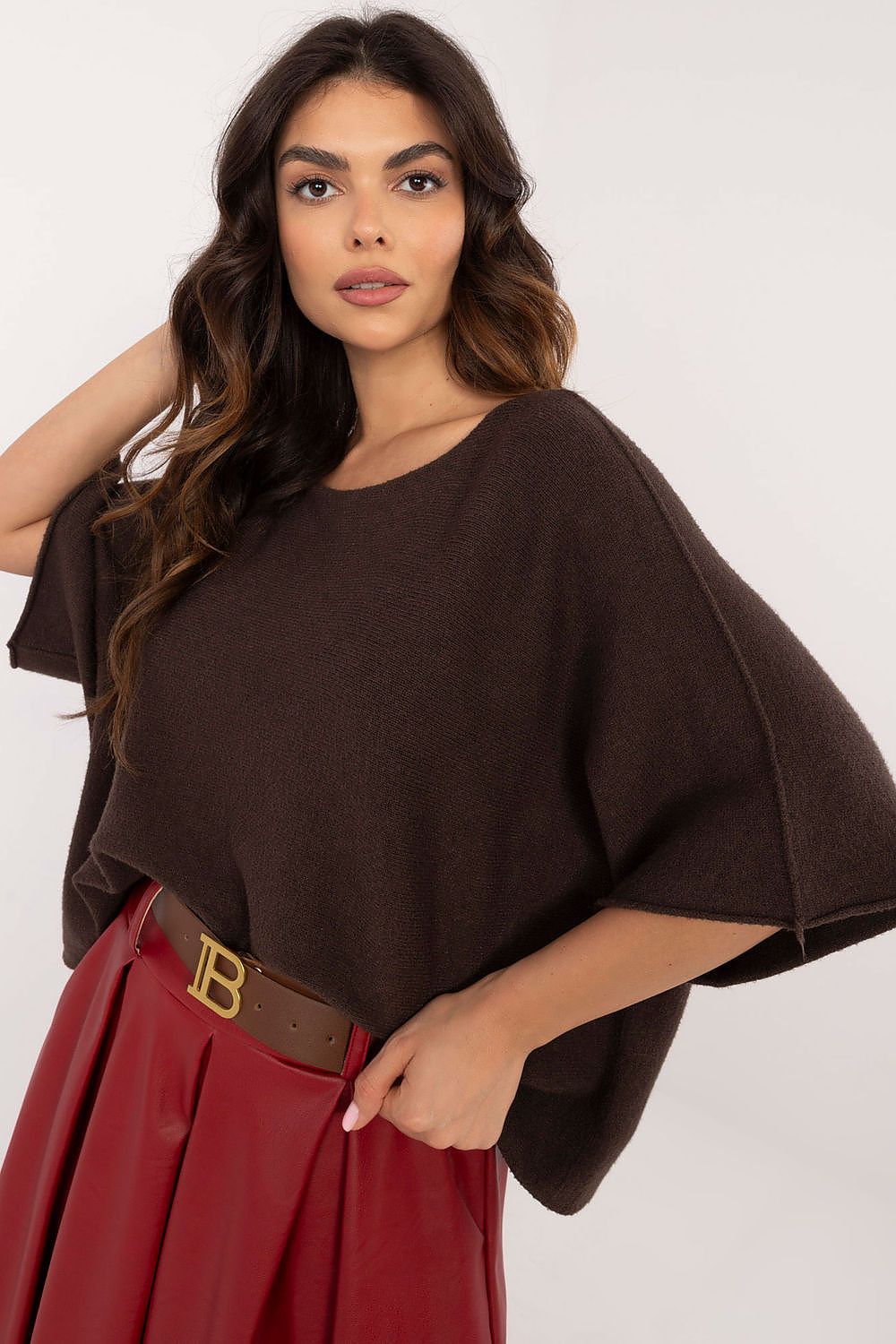  Svetr s krátkým rukávem  model 202700 Italy Moda 