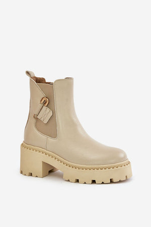 Boty na podpatku  model 202815 Step in style 