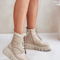  Boty na široké podrážce  model 202820 Step in style 