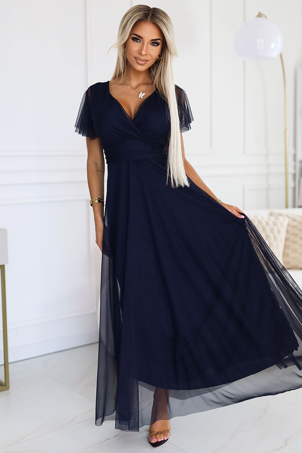  Dlouhé šaty  model 203093 Numoco 