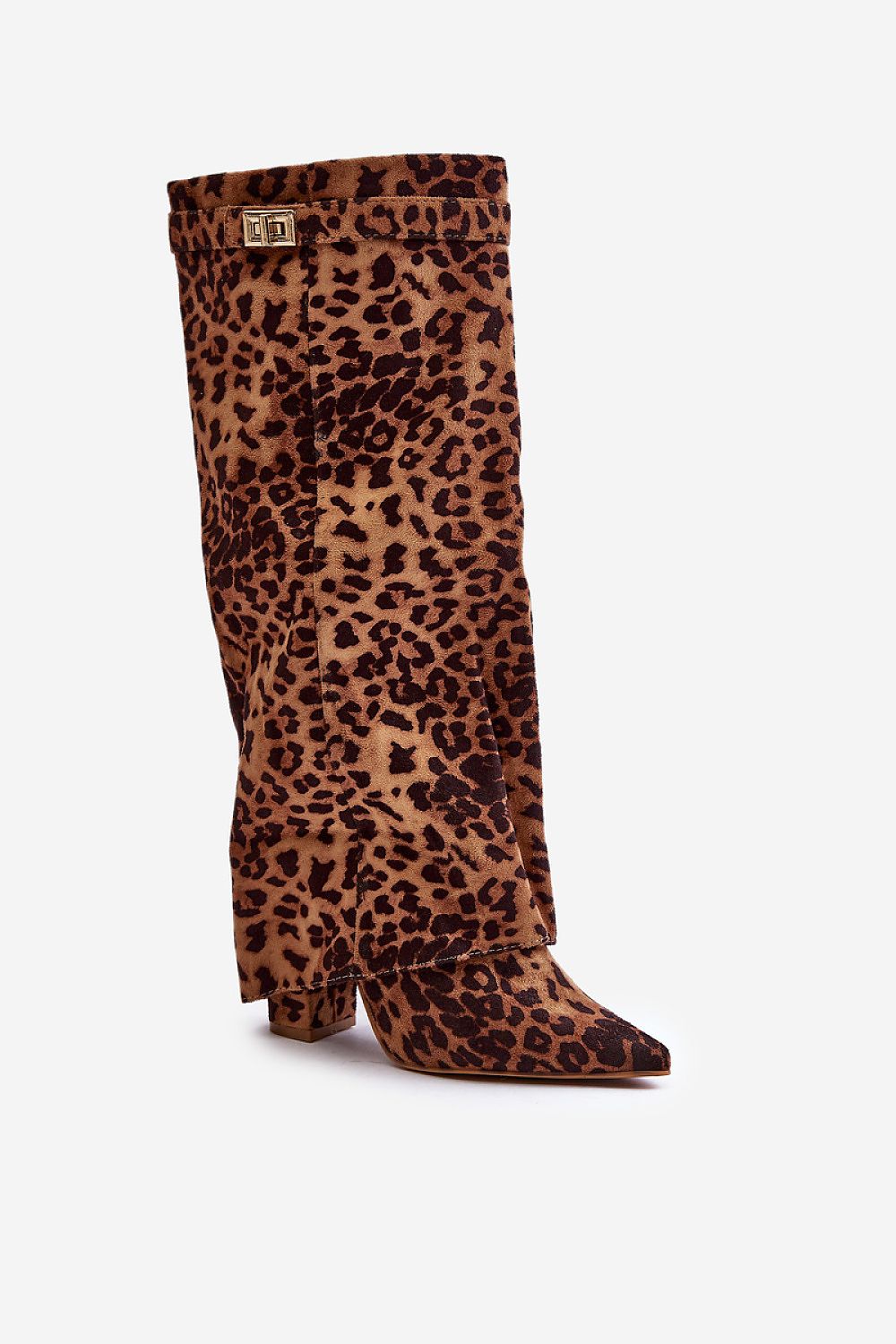  Kozačky na podpatku  model 203516 Step in style 