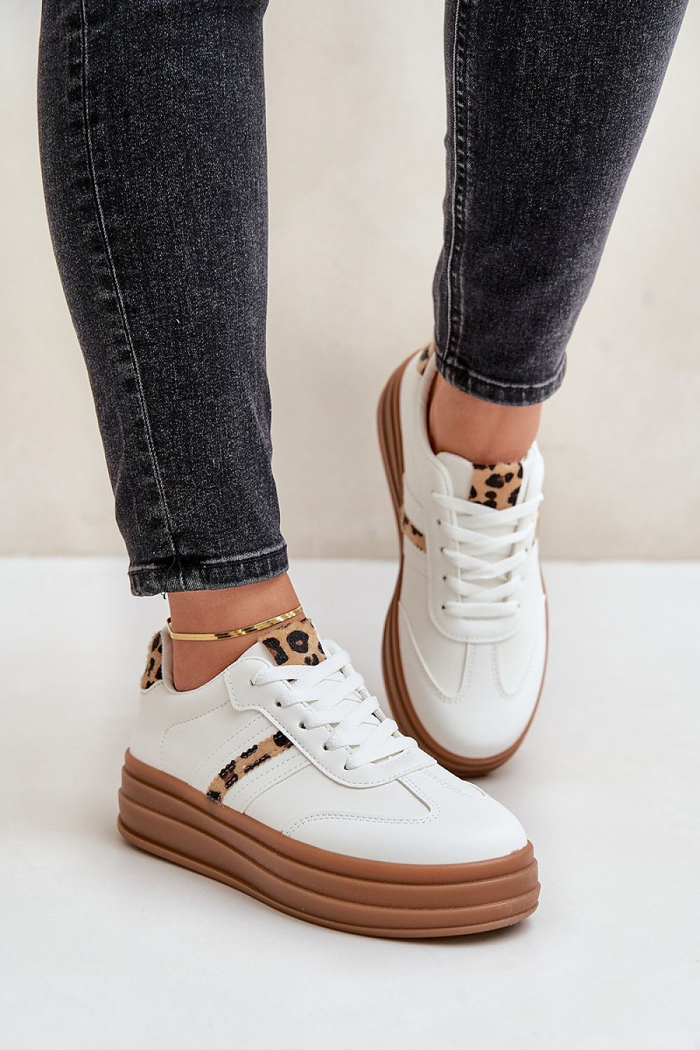  Sportovní boty na platformě model 203633 Step in style 