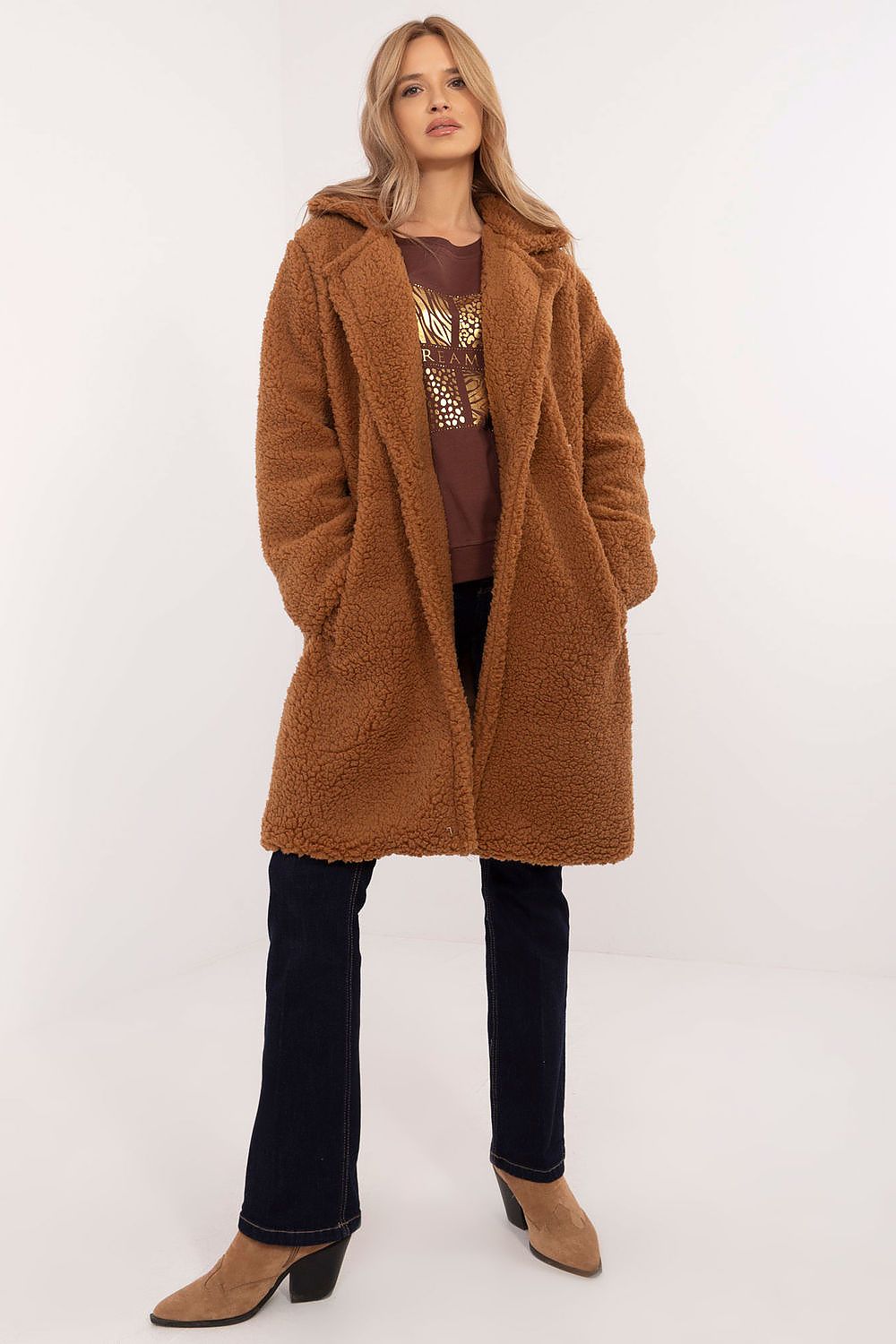  Plášť  model 203740 Italy Moda 