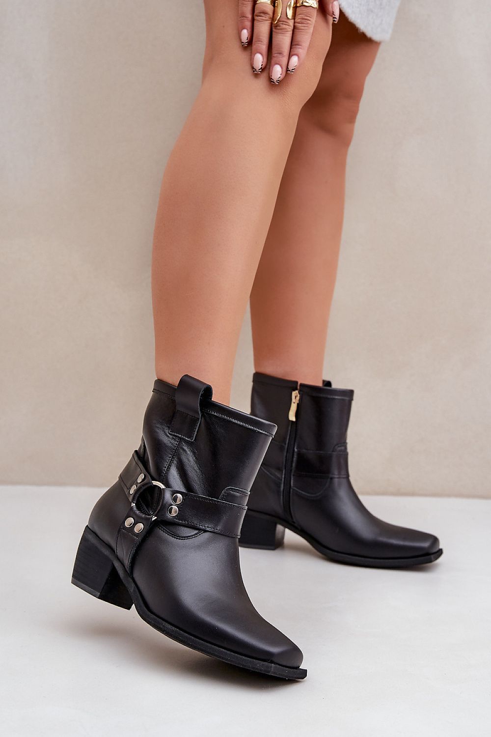  Boty na podpatku  model 203874 Step in style 