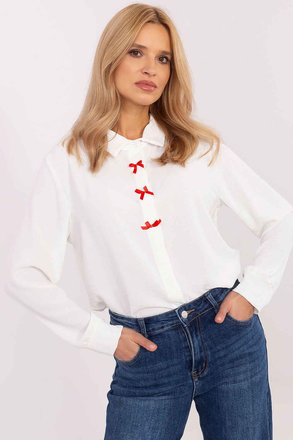  Košile s dlouhým rukávem  model 204360 Italy Moda 