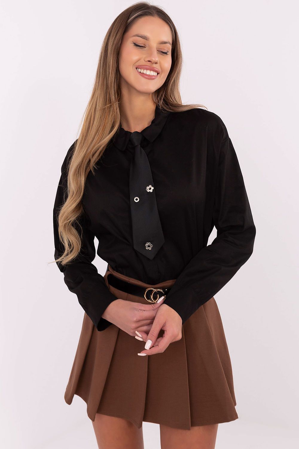  Košile s dlouhým rukávem  model 204397 Italy Moda 