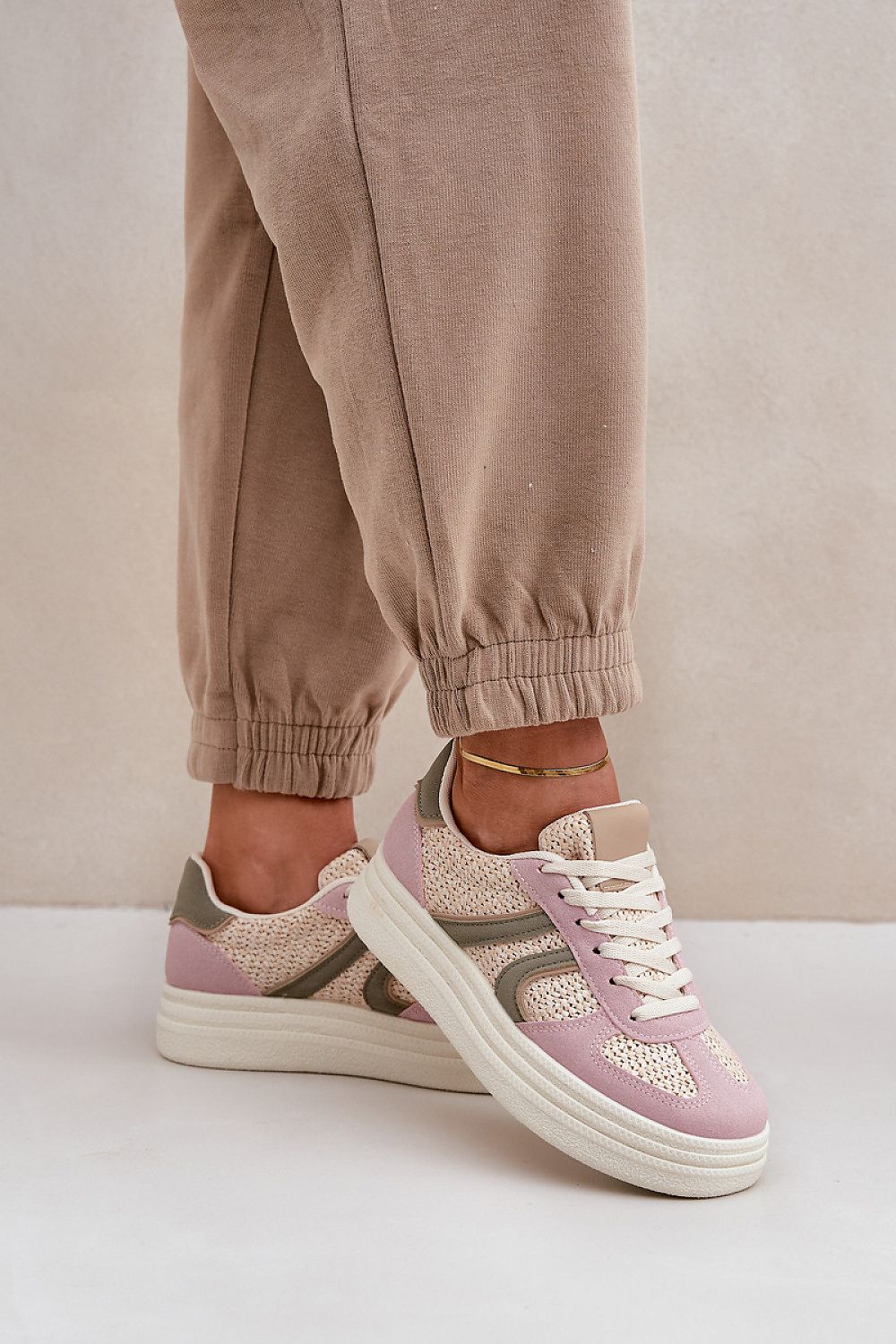  Sportovní boty na platformě model 205951 Step in style 