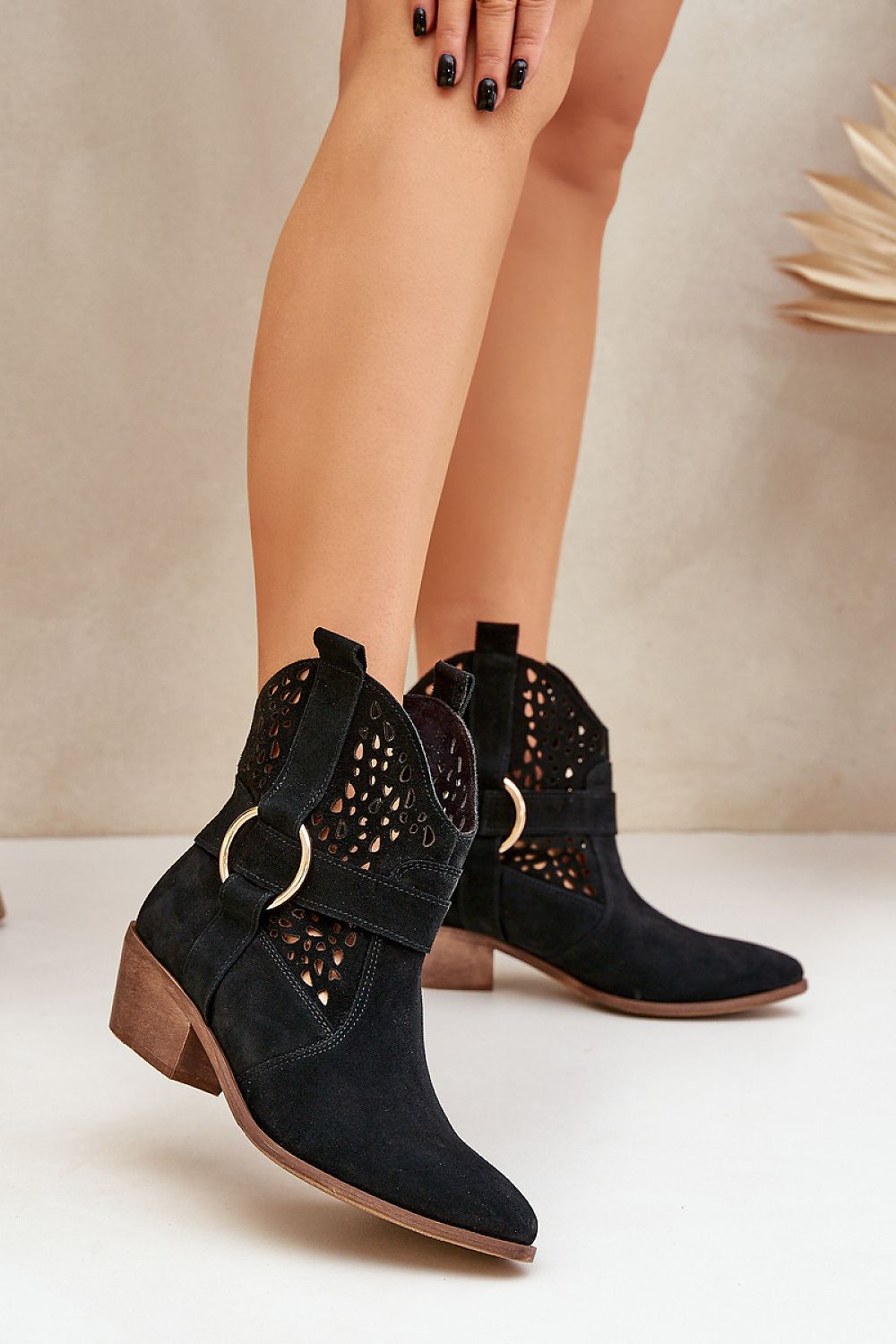  Boty na podpatku  model 206789 Step in style 