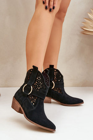  Boty na podpatku  model 206789 Step in style 