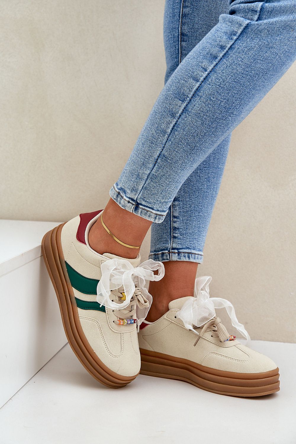  Sportovní boty na platformě model 206858 Step in style 