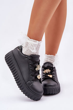  Sportovní boty na platformě model 208064 Step in style 