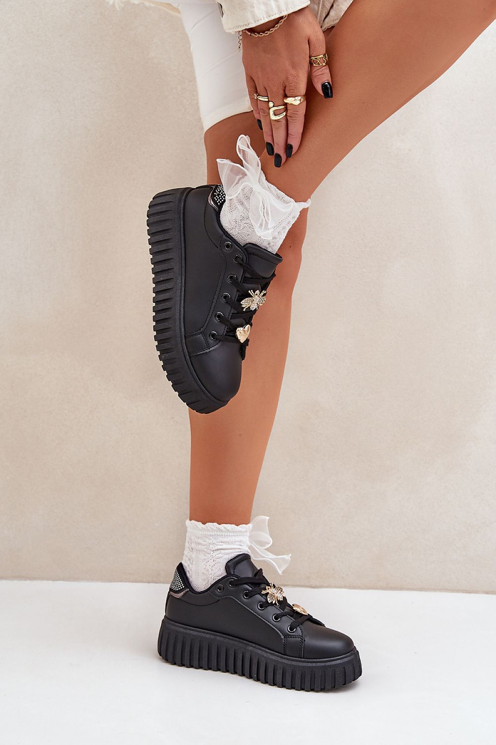 Sportovní boty na platformě model 208064 Step in style 