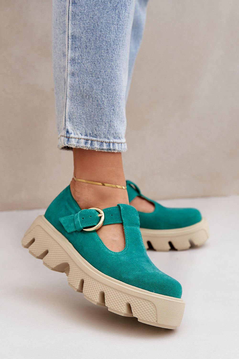  Polobotky na platformě model 208332 Step in style 