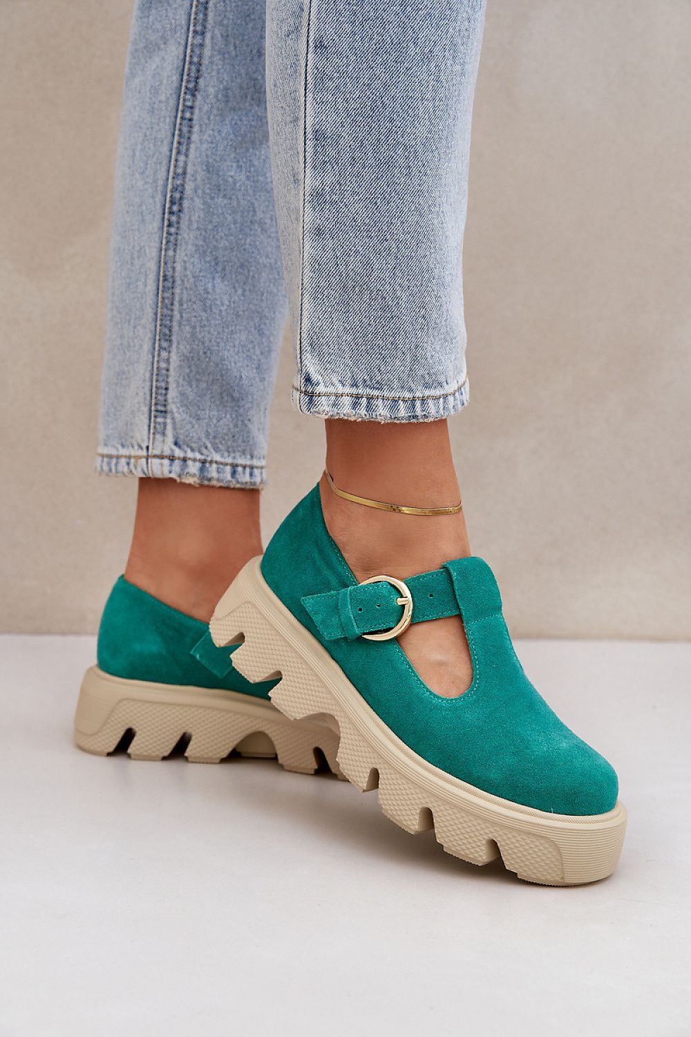  Polobotky na platformě model 208332 Step in style 